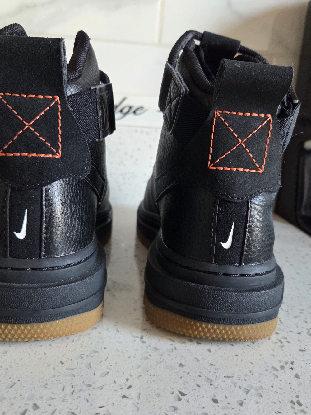 Nike Air Force One High Utility 2.0 Black-gum Classics - Picture 5 of 7